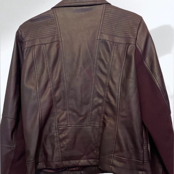 BAR III ‘non-leather’ Deep Purple Jacket - Picture 7 of 7